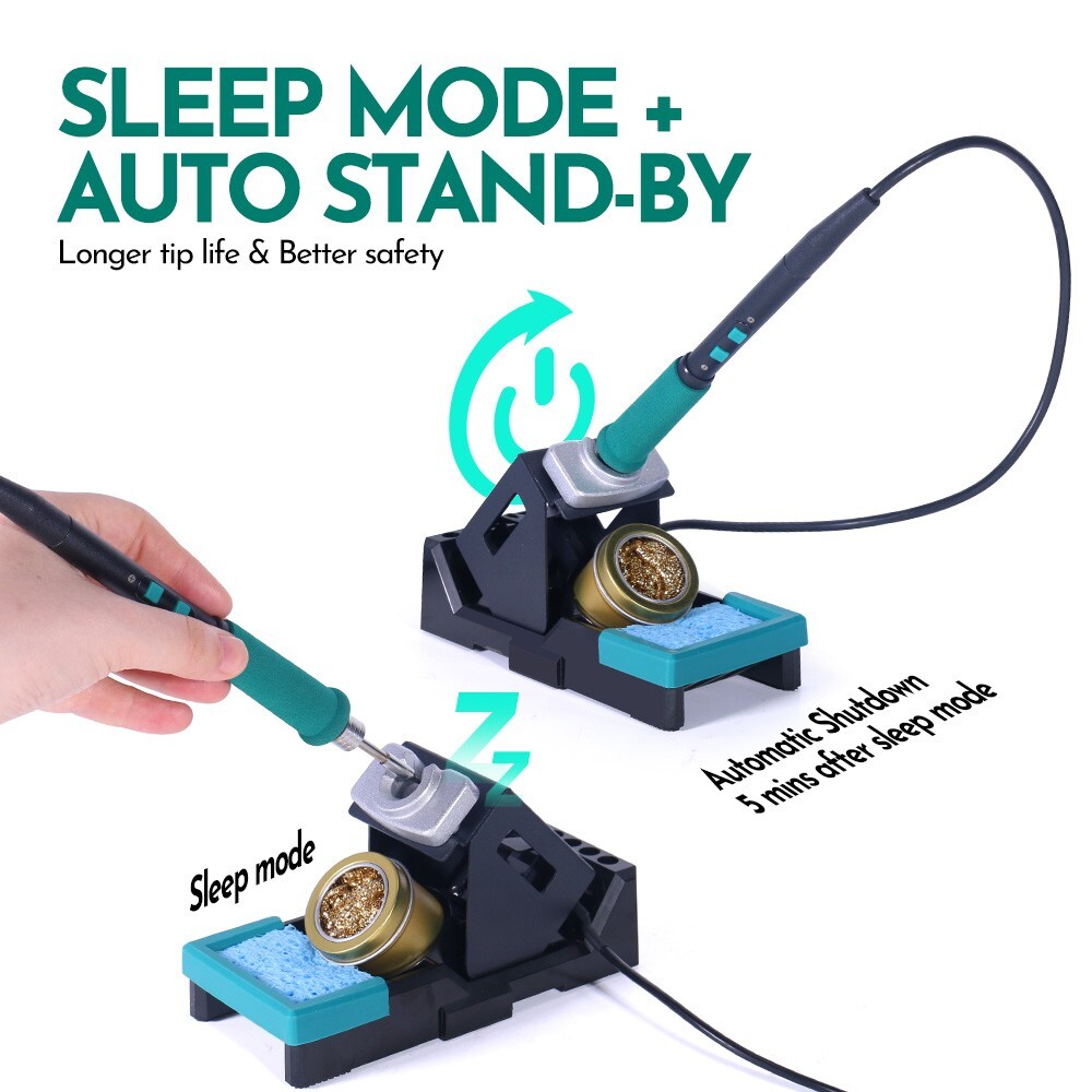 YIHUA 992D-III Precision Rework Station 1220W Hot Air Gun Microscope Soldering
