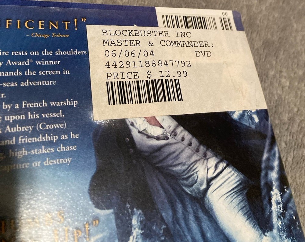 40 Blockbuster Video DVD Cases-Read Description