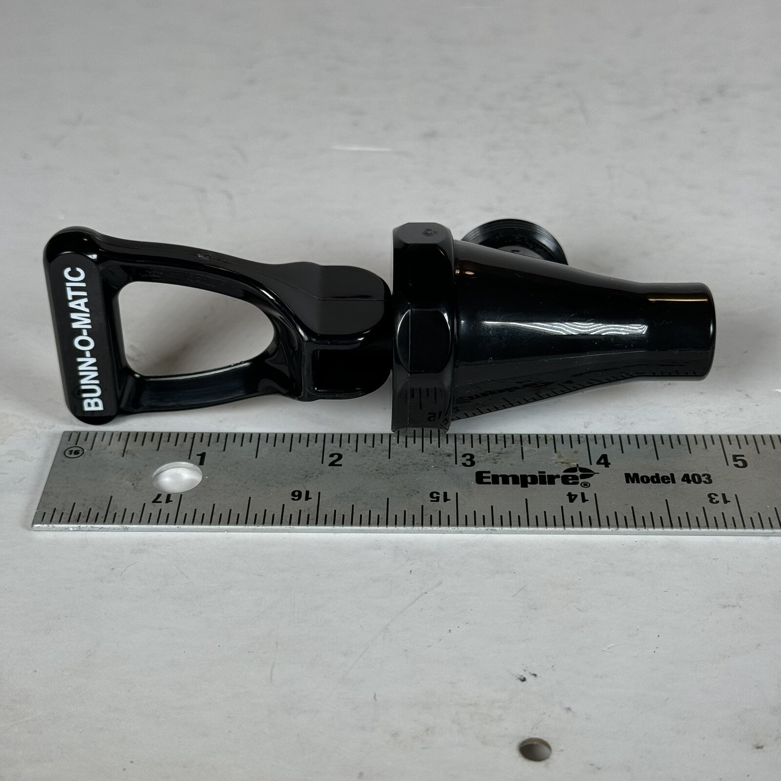 Bunn-O-Matic Plastic Black Replacement Faucet Assembly Genuine OEM NEW