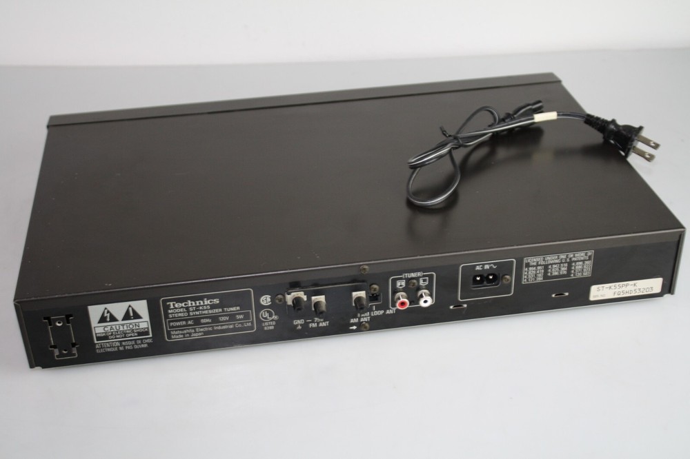 Technics Stereo Synthesizer Tuner ST-K55