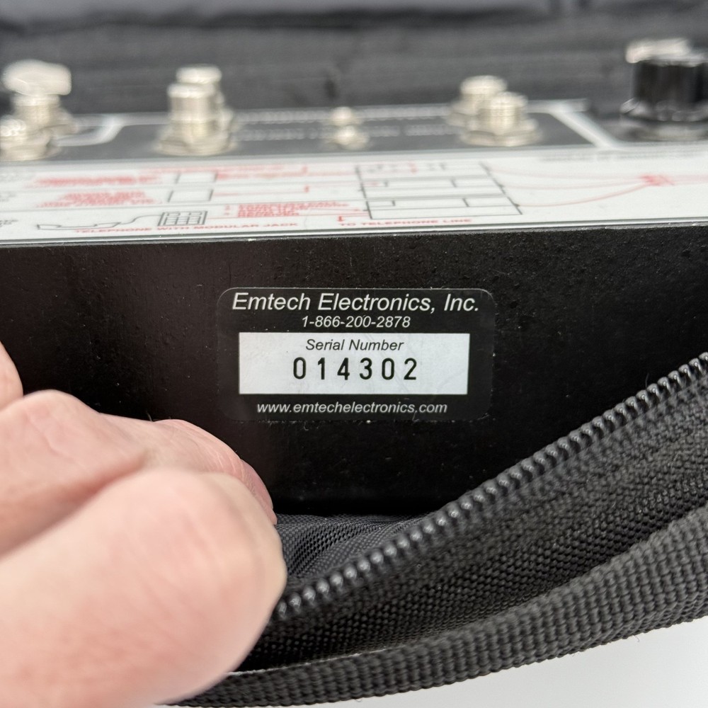 Emtech EJ-10 Multi-Input Crab Box Adapter Box XLR Mic Input Speaker Phone USA