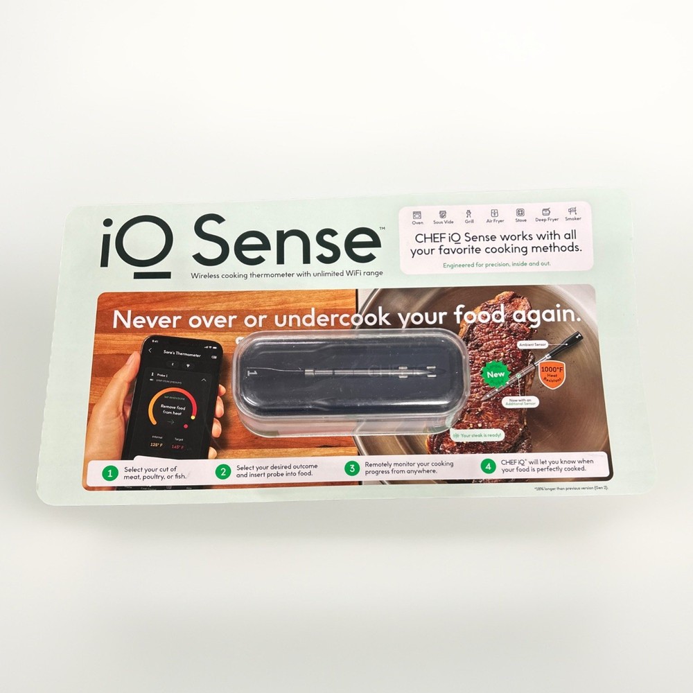 IQ SMART SOLUTIONS SENSE WIRELESS THEMOMETER (P31013210)