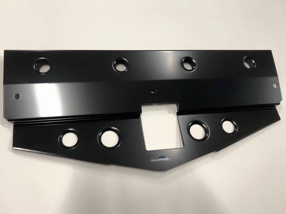 special edition Dimpled Radiator Closeout panel 70-81 Camaro satin black finish