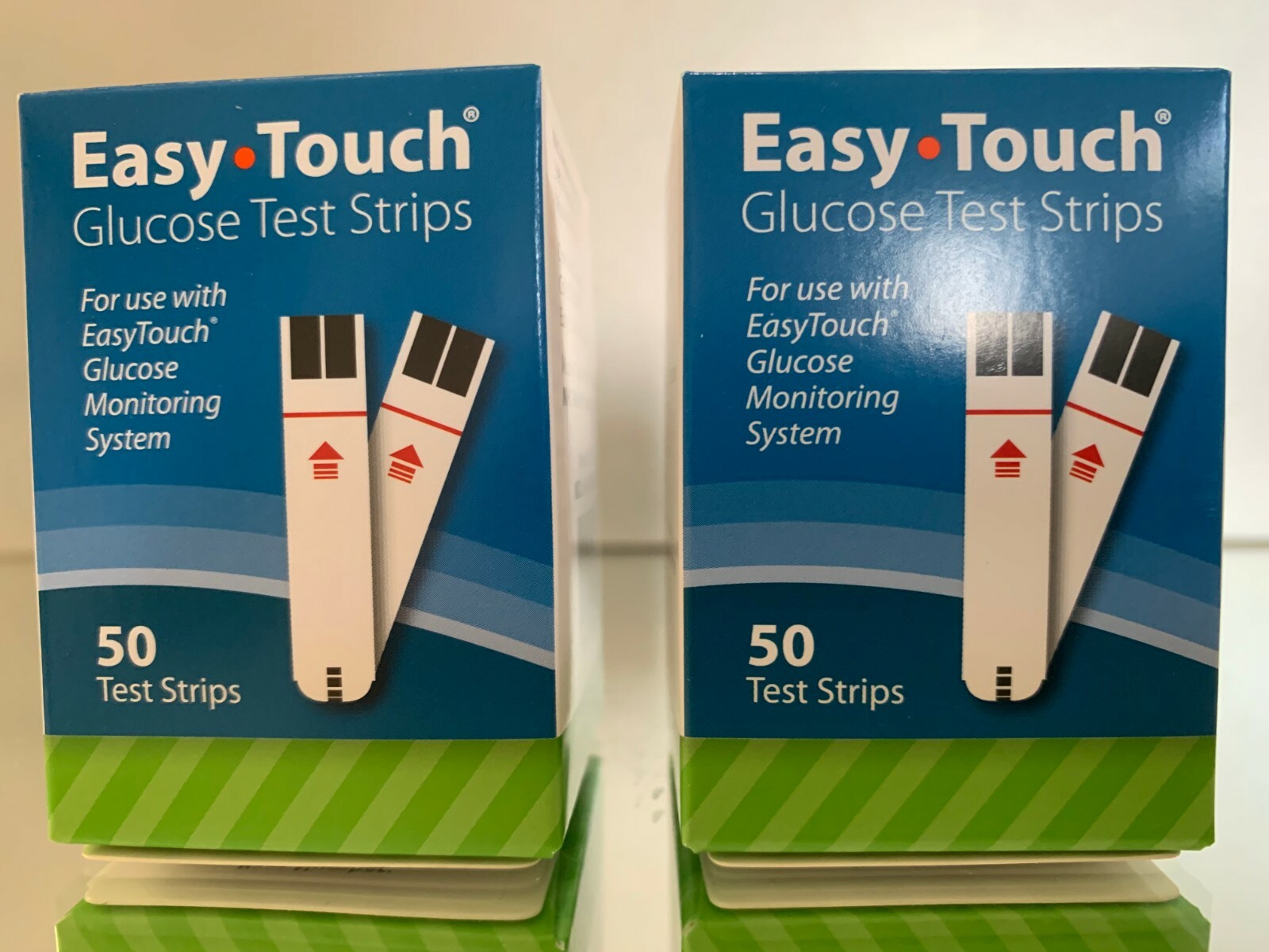 Easy Touch Blood Glucose Test Strips 100 Ct. EXP 05/2025 . Free Shipping