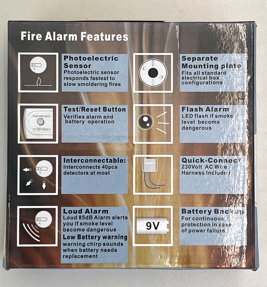 Wireless Smoke Detector Wireless Smoke Detector