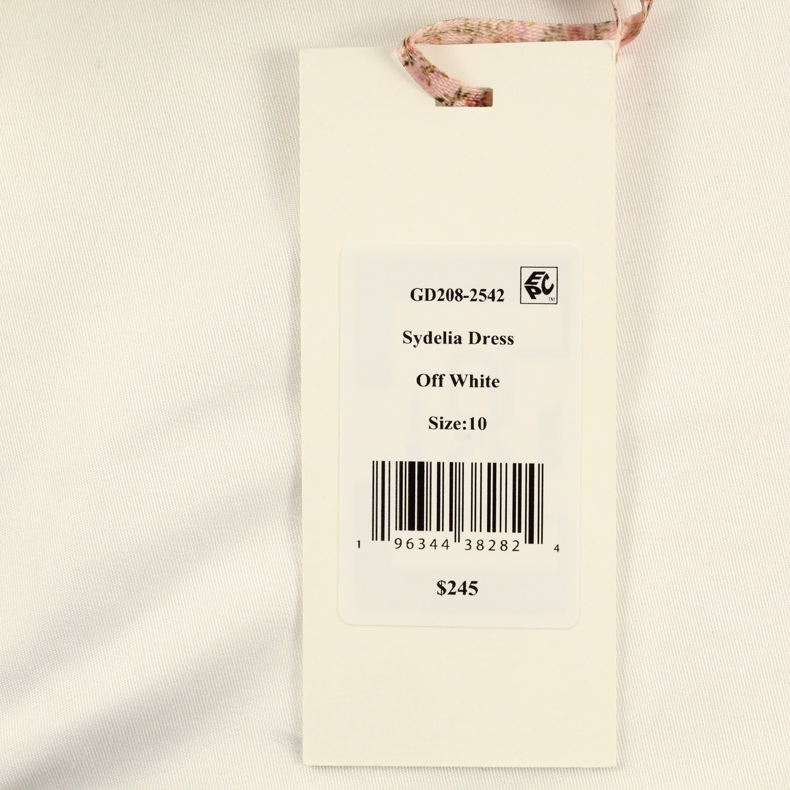 LoveShackFancy Sydelia Linen & Cotton Mini Dress in Off-White Girls Size 10