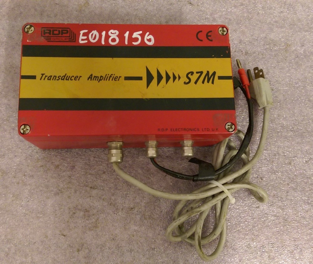 RDP Group S7M Transducer Amplifier  -Untested-