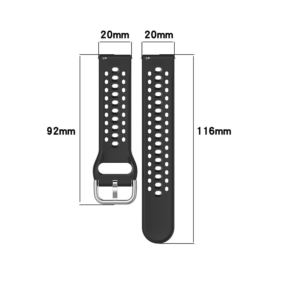 5-Pack Replacement Bands for Amazfit Active 2 & Active 2 Square Smart Watch, ...