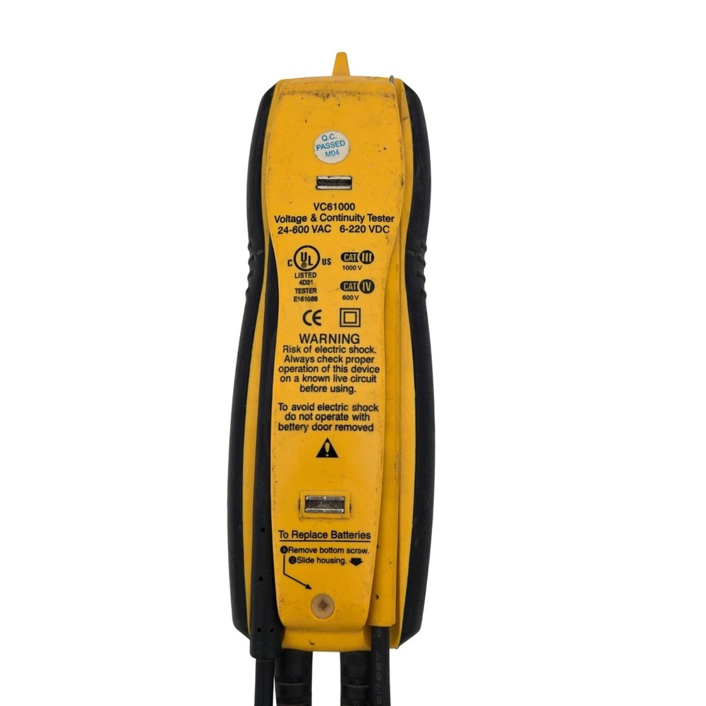 Sperry Instruments VC61000 Volt Check Voltage & Continuity Tester