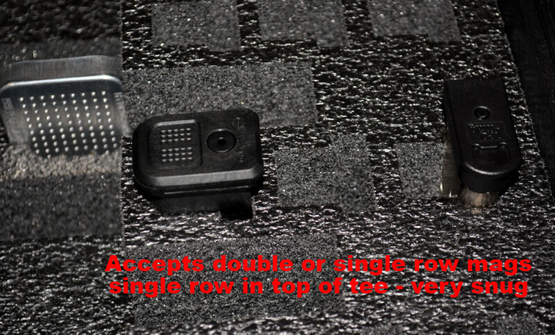 New 5 pistol Quickdraw handgun gun foam insert kit fits your Pelican 1450 case