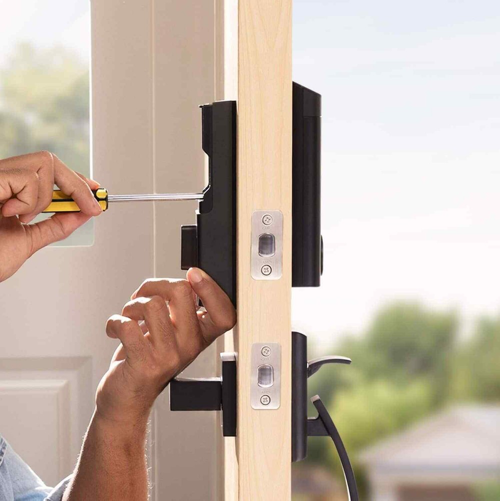 eufy Security - Smart Lock E330 with Chime WiFi Replacement Deadbolt with euf...