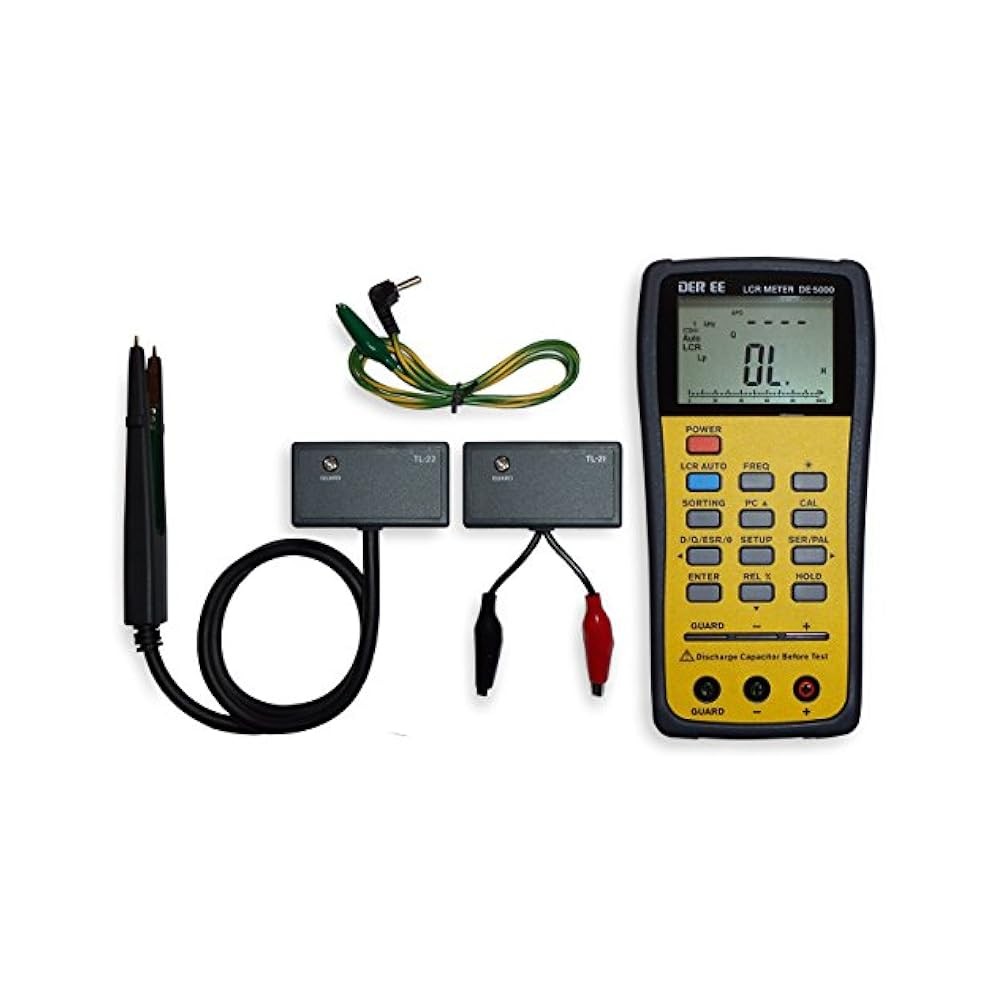 Portable Inductance/Capacitance Meter, Measures D, Q, & Phase Angle
