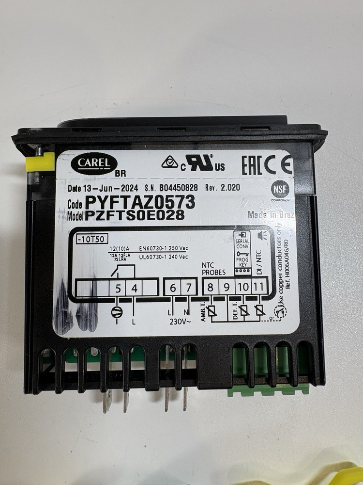Federal Industries 32-19865-8 Digital Controller, 230 Volt, Carel, SSR