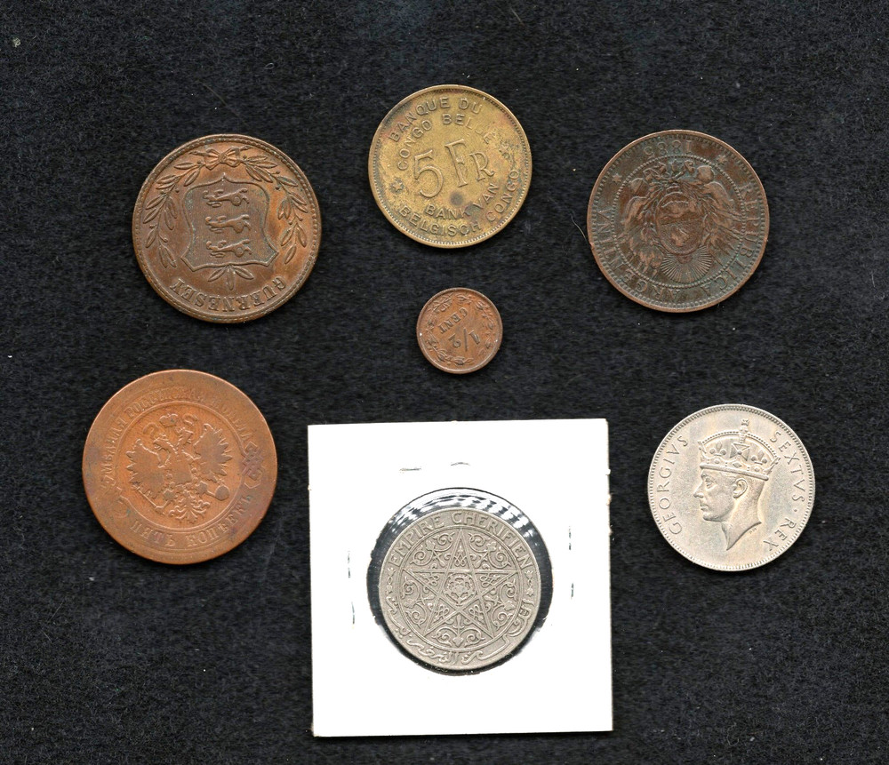 Small but interesting foreign lot