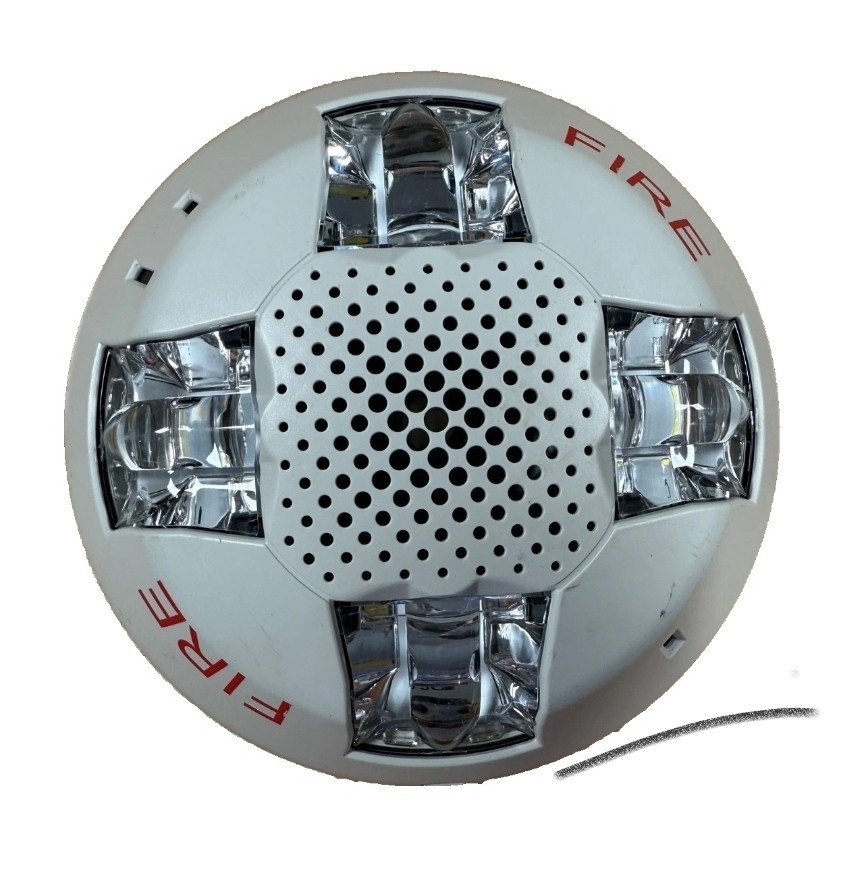 GCSVWF Ceiling Speaker Strobe White Fire -  (SEALED)