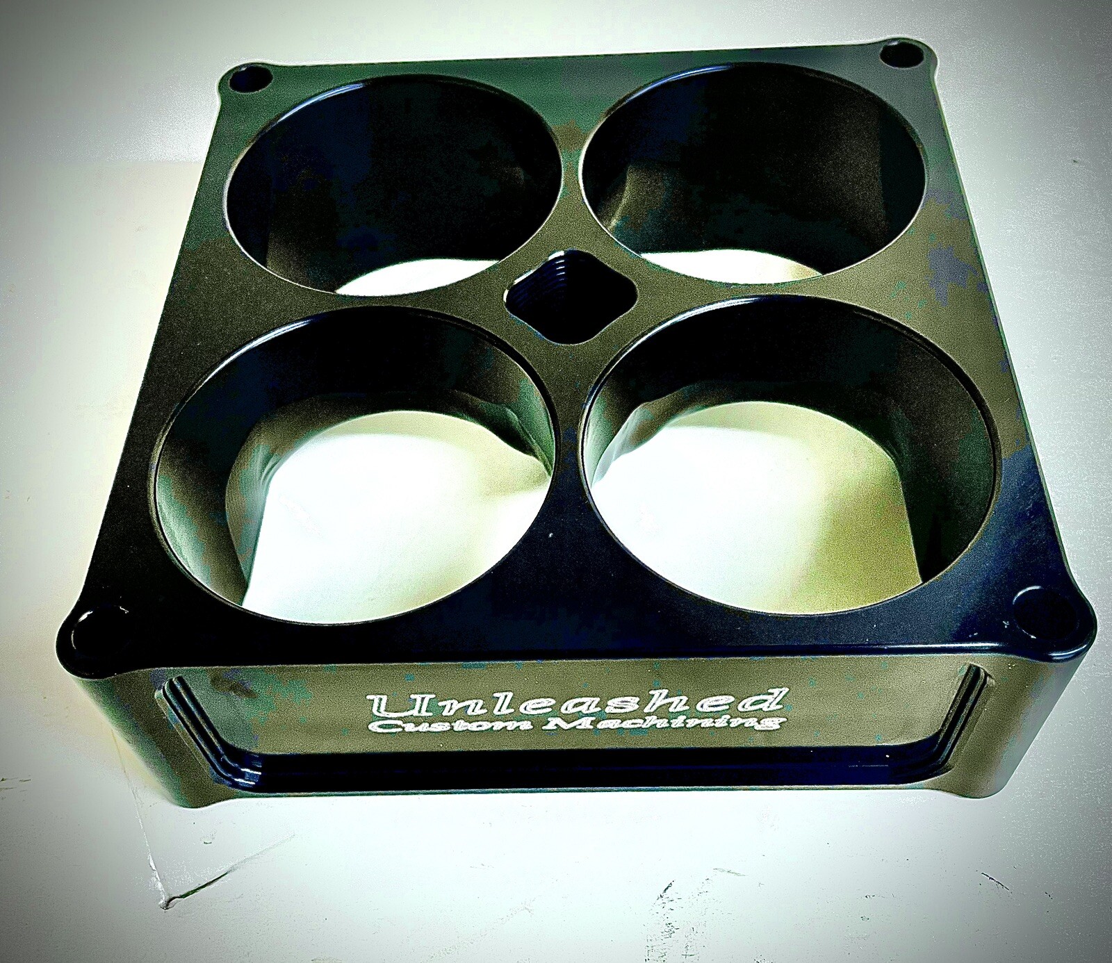 2.0 Inch Tapered Blend 4500/Dominator Carburetor Spacer Big 2.5 Bore NEW!