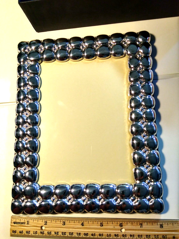 Thistle & Bee .925 Sterling Silver Picture Frame