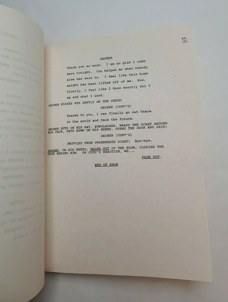 COACH / Jeremy Stevens 1994 TV Script "Something Old, Something New"