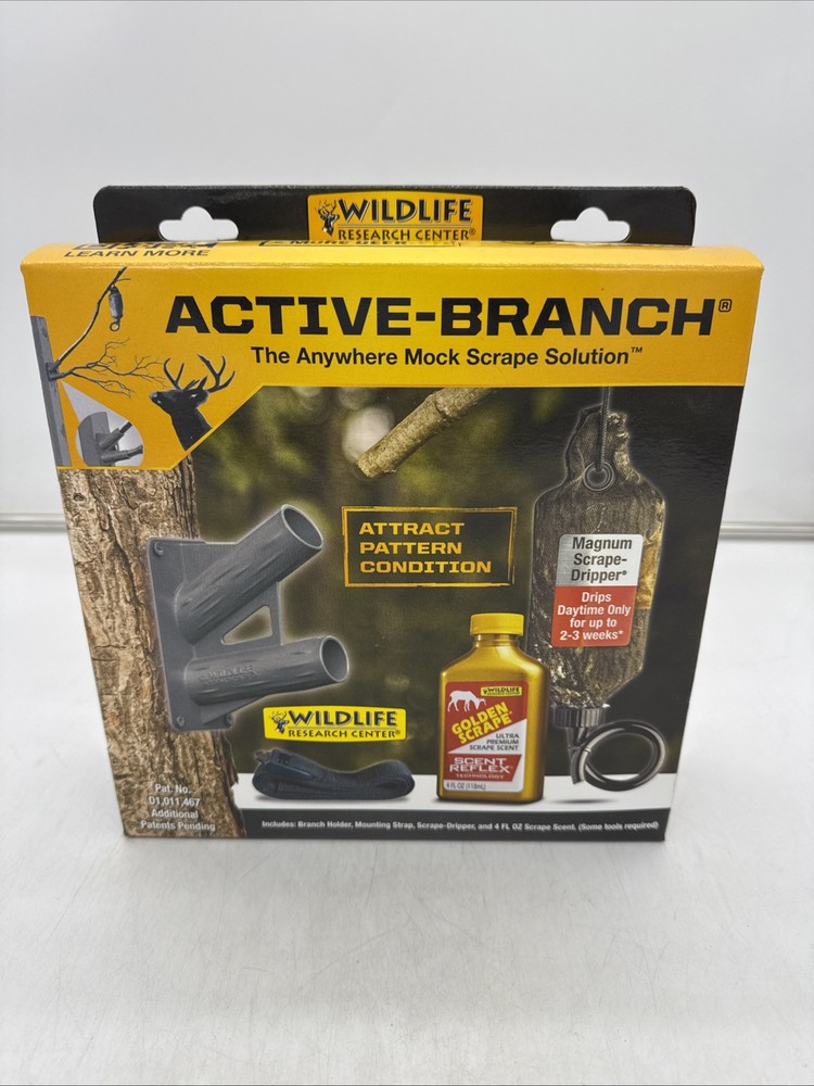 Wildlife Research Active Branch Mock Scrape Kit
