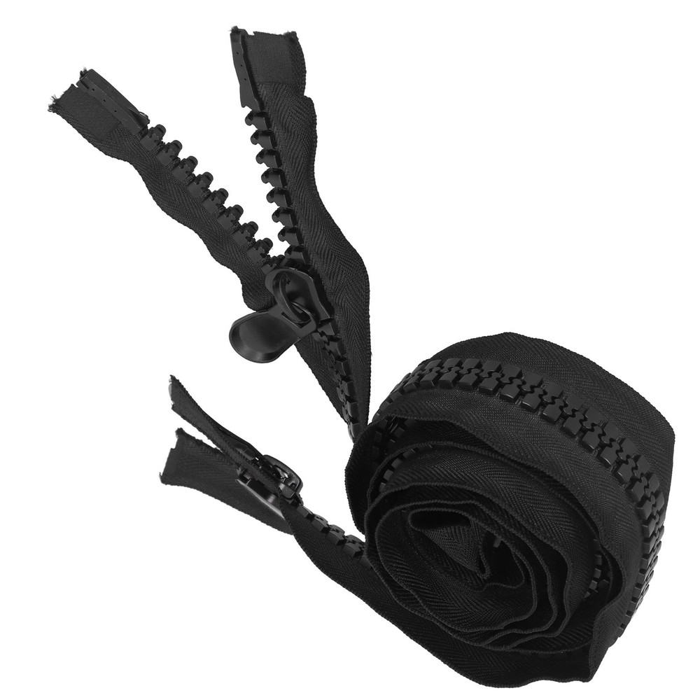 2 Pack Hard Plastic Polyester Zipper For DIY Sewing Tents Trending