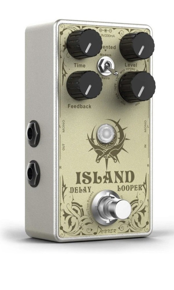 DONNER ISLAND Delay & Loop Pedal