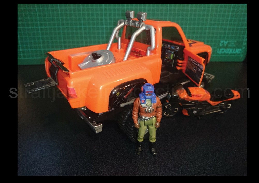 MASK M.A.S.K. Firecracker Ultimate Upgrade Custom Sticker Label Decal Kit