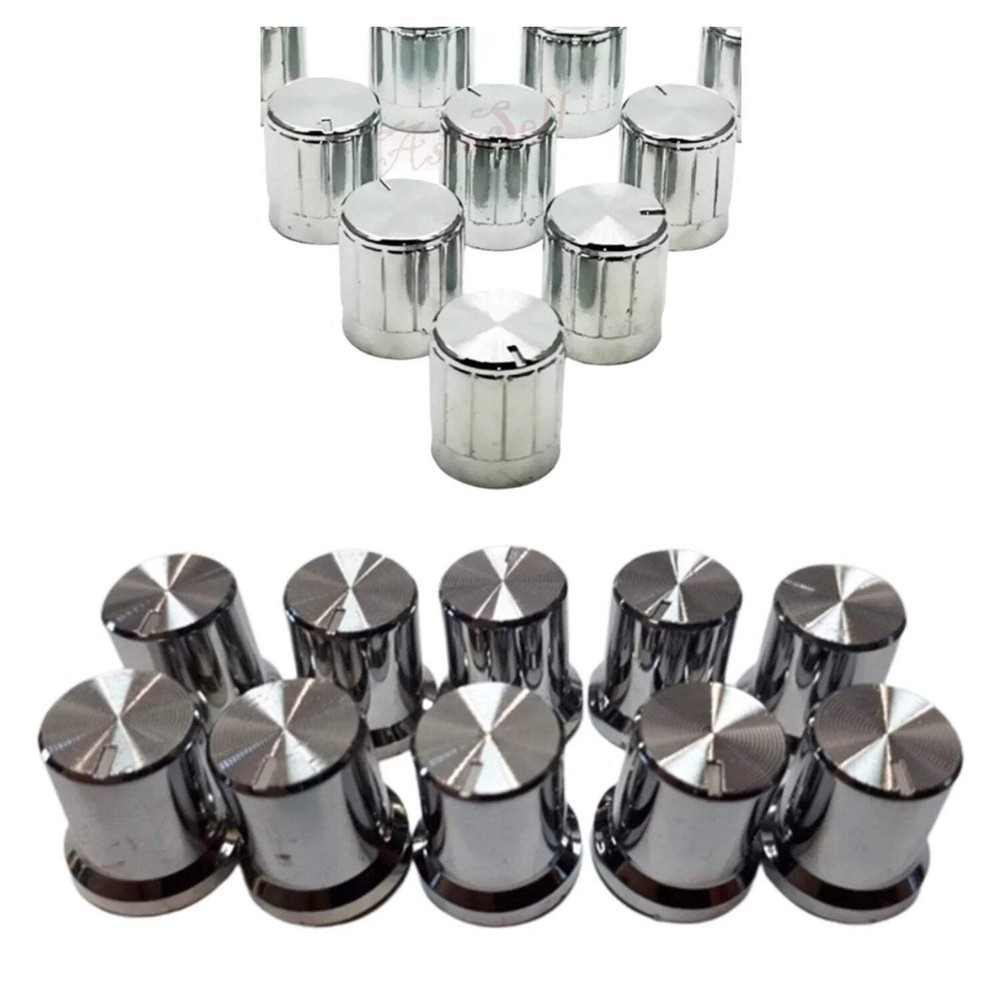 10pcs Rotary Encoder Knobs Potentiometer 6mm Shaft Volume Control Knob