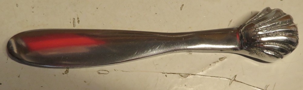 11 Pc Seashell Cheese Server Set Spatula Stir Stick Unknown Serving Lot 5" Set