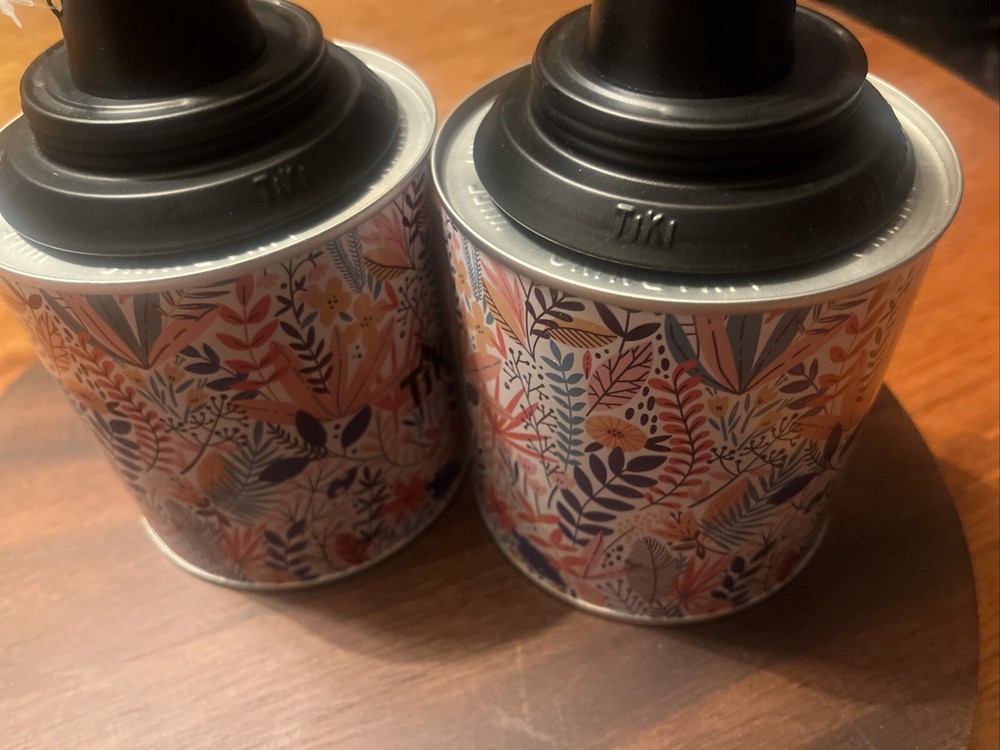 Tiki Tabletop Torch Canisters