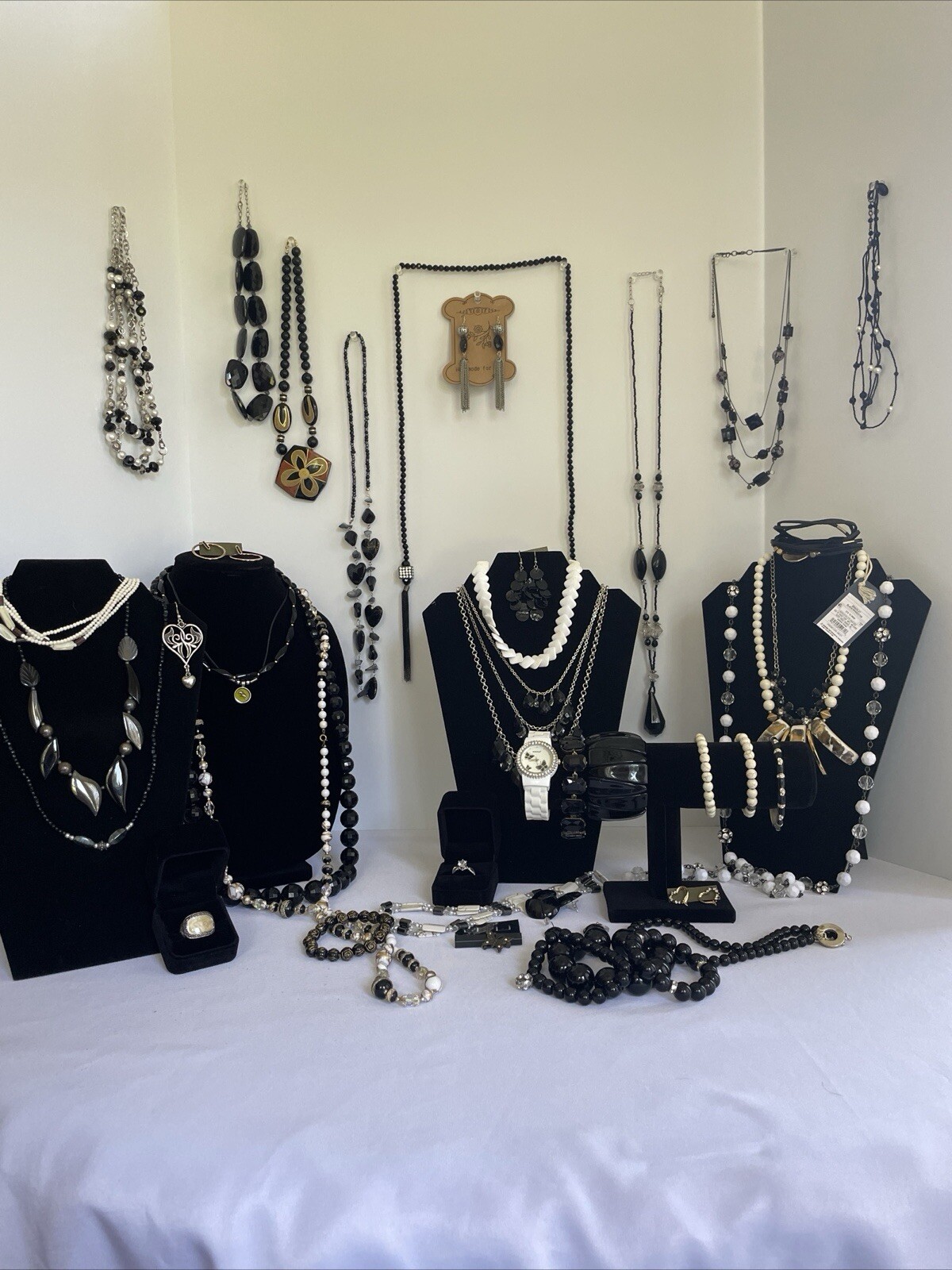Mystery Vintage- Now 1/2 Pound All Wearable Jewelry Lot Some Signed, A Few 925
