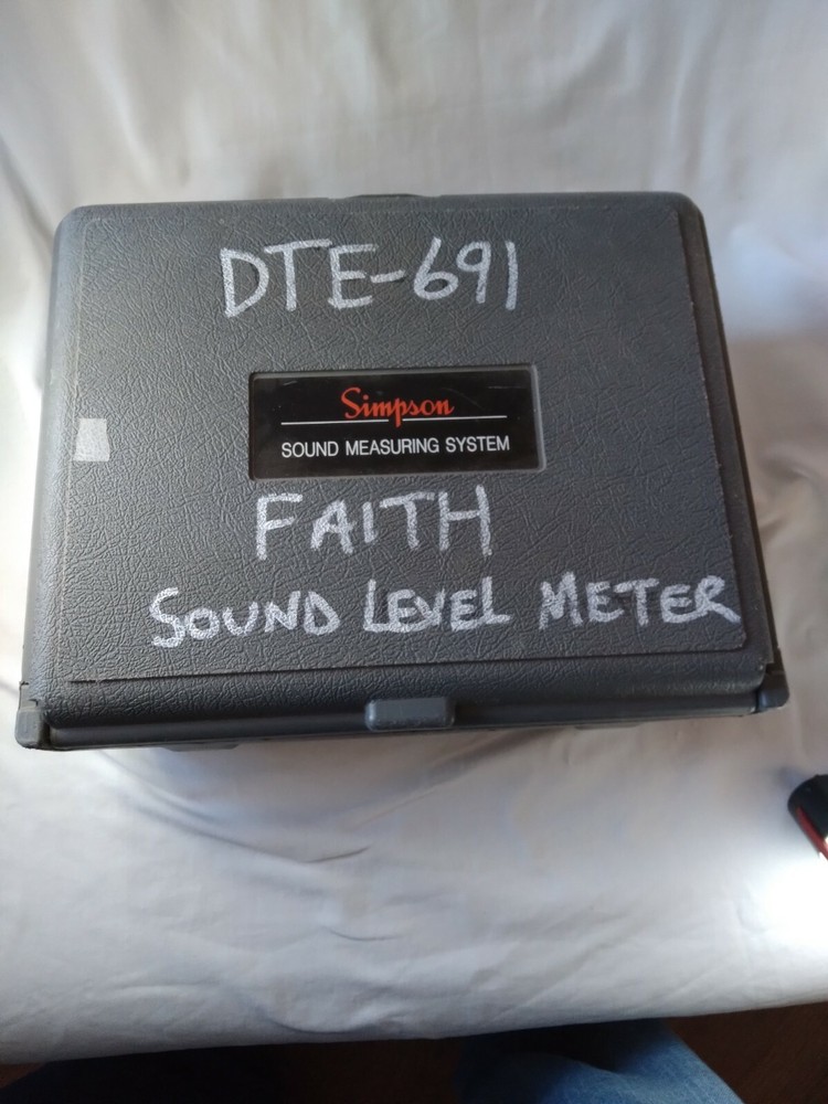 Simpson Sound Measuring System Sound Level Meter System Model 884-2 Type S2A