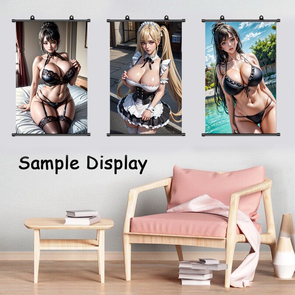 Custom Canvas Scroll Poster Personalized Customize Different Sizes