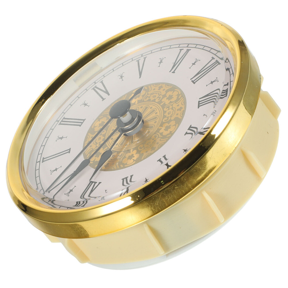 Retro Clock Insert DIY Round Clock Head Silent Clock Head Insert Quartz Clock