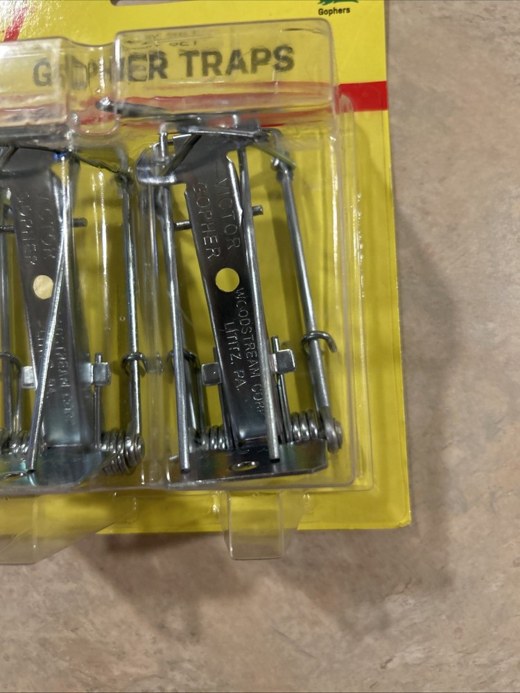 Victor 0611 Easy Set Gopher Trap Twin Pack