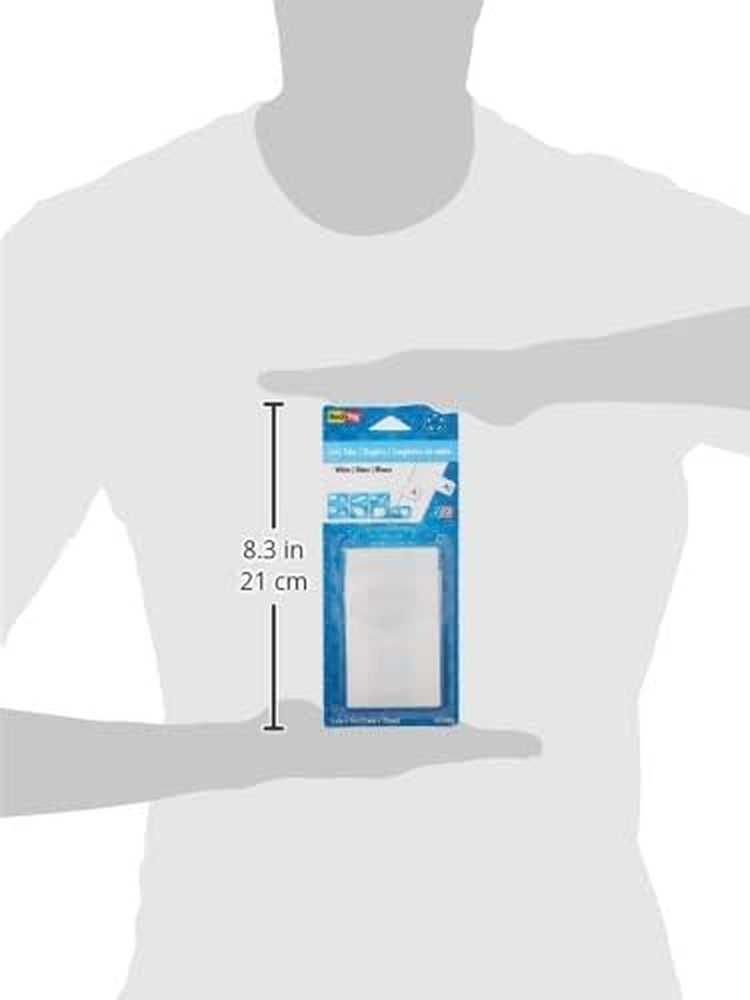 , RTG31000, Permanent Stick Write-On Index Tabs, 104 / Pack , White