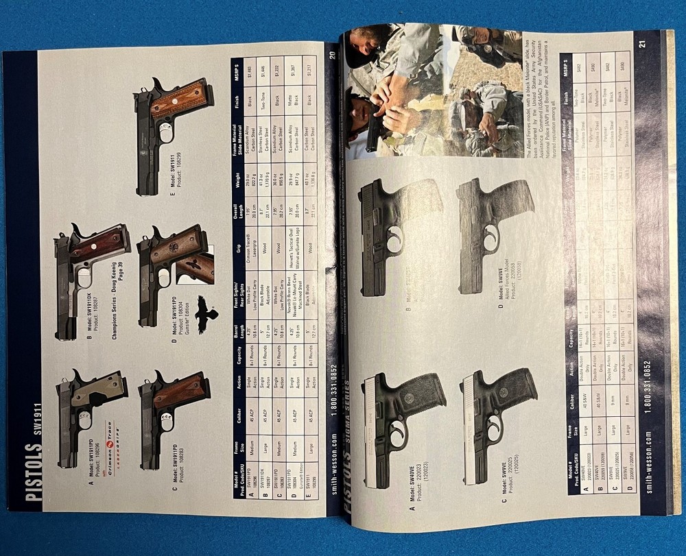 2009 Smith & Wesson Product Guide