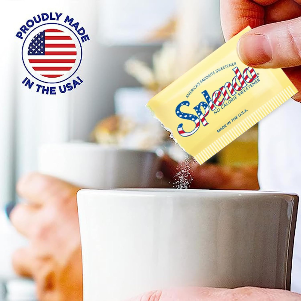 SPLENDA Zero Calorie Sweetener, 2000 Count Packets