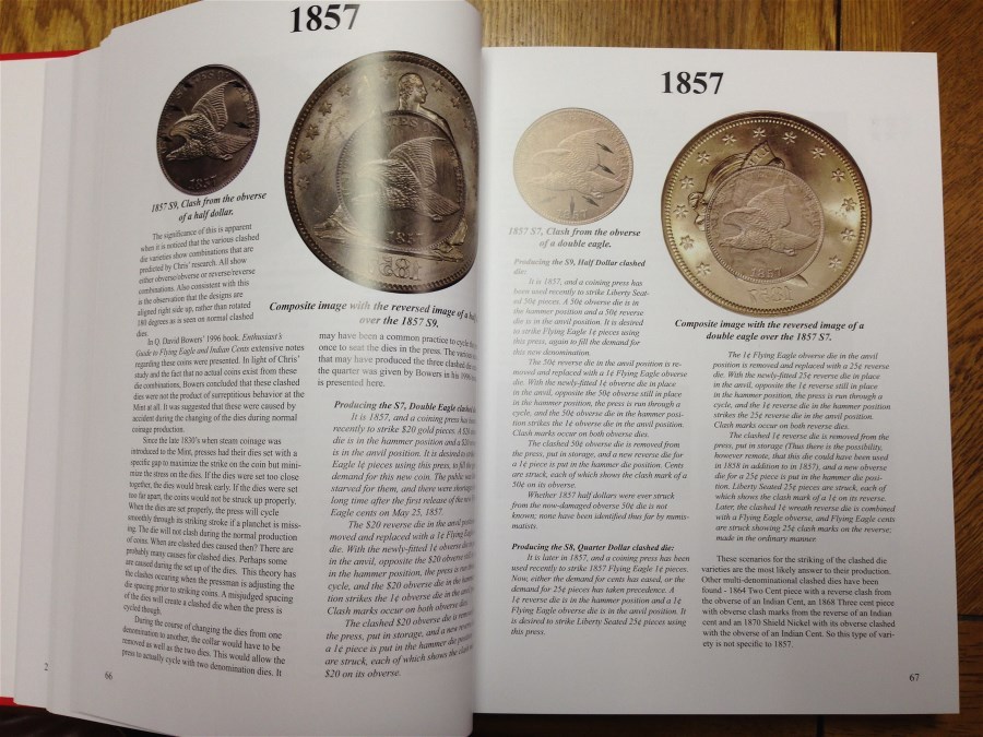 The Flying Eagle and Indian Cent Attribution Guide 3rd. Edition By Rick Snow daa