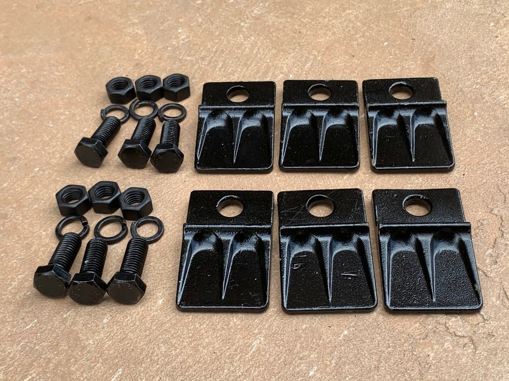 6 pcs Post Hole Digger Auger Cutting Edge, Blade, Knife