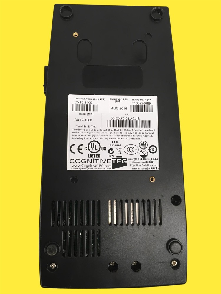 Cognitive TPG CXT2-1300 Thermal Barcode Label Printer