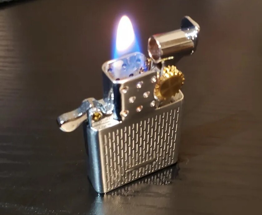 Zorro Fuel Saving Lighter Insert O Ring Gasket Chimney Anti Evaporation Silver