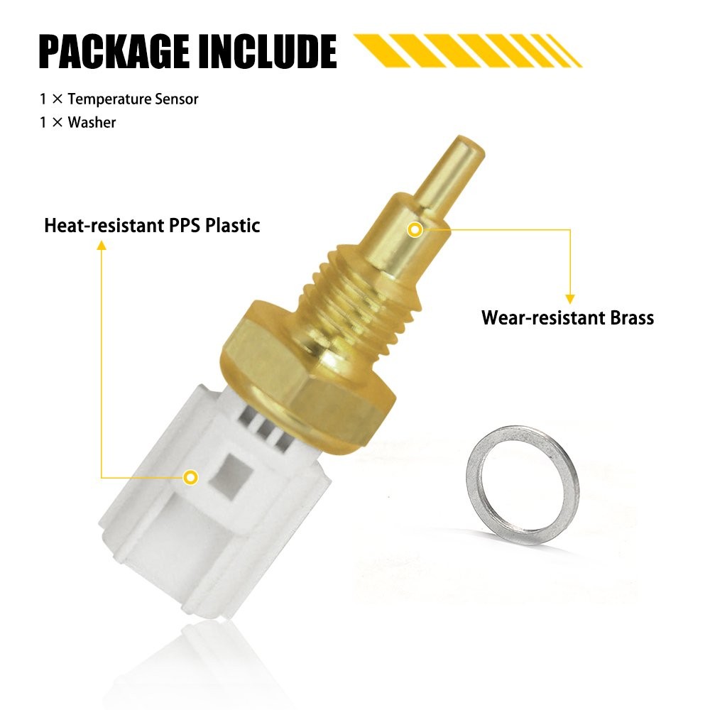 Engine Coolant Temperature Sensor For Toyota Highlander 2002-2014 89422-06010 ED