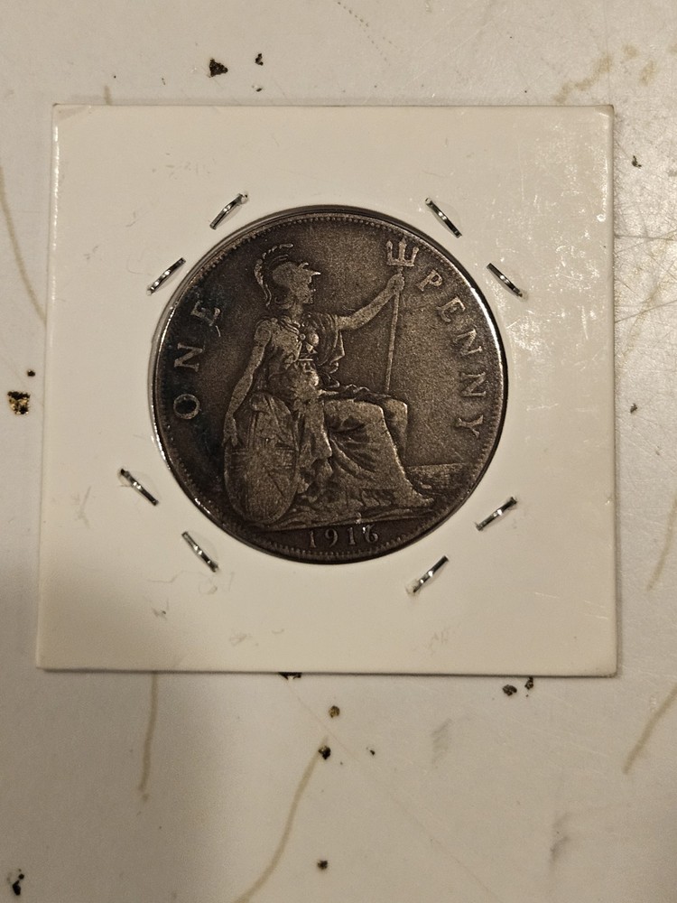Great Britian Large Cent Penny 1916