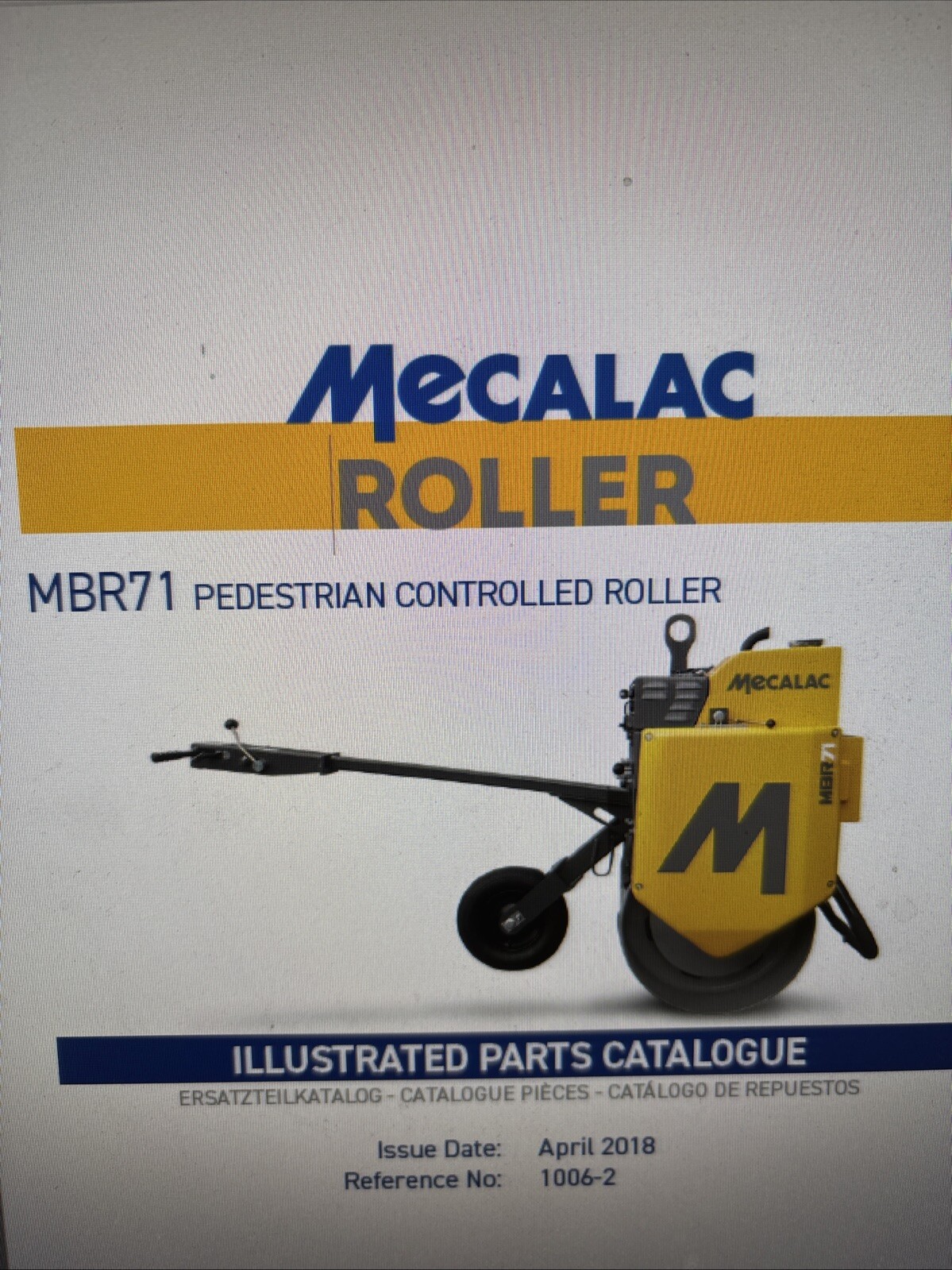 Benford Terex Single Drum Roller MBR71 & 1-71 Vibration Drive Belt 1714-241