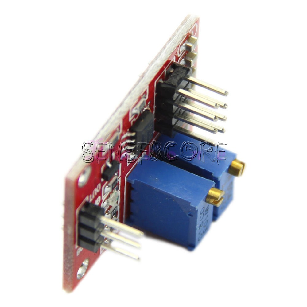 2PCS NE555 LM358 Adjustable Square Wave Pulse Duty Cycle Frequency Module-