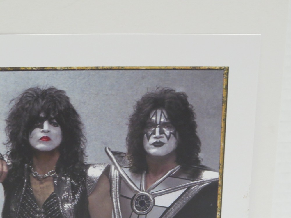 KISS END OF THE ROAD SIGNED AUTOGRAPHED 8 X 10 - SINGER THAYER SIMMONS STANLEY