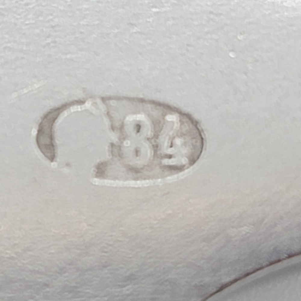 Antique Russian 84 Sterling Silver Tablespoon Monogram Tableware Flatware
