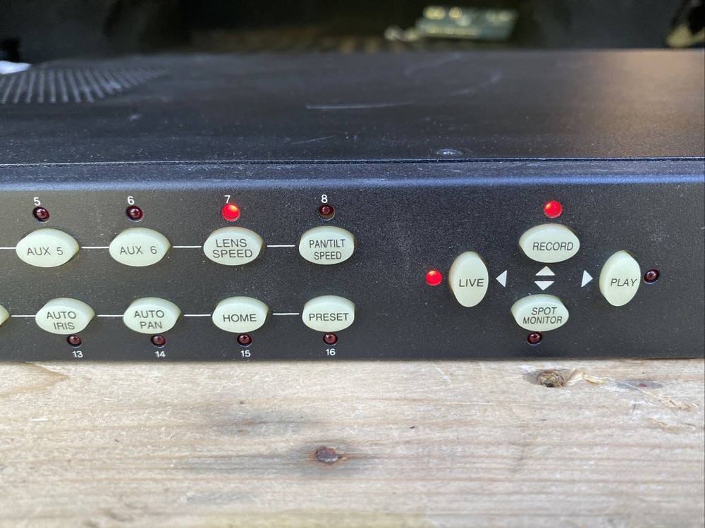 Vicon AUR2K-DC3 AurorA2000 16 Channel Digital Video Multiplexer Untested