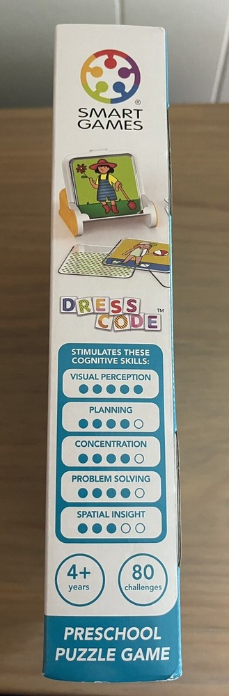 SmartGames Dress Code Stacking Game with 80 Challenges for Kids Ages 4 +