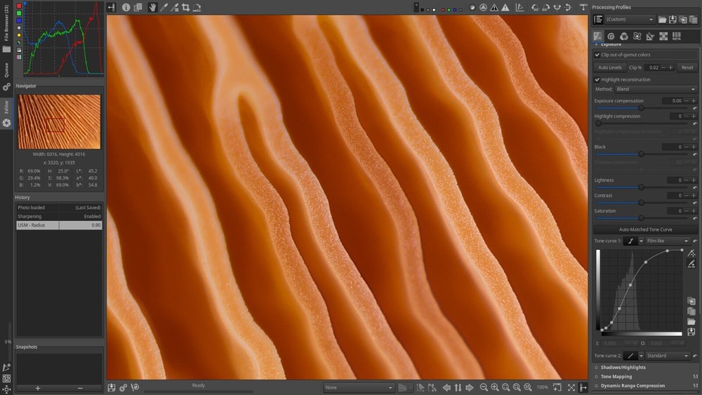 Raw Therapee Photo Editing Software, RAW Image Editor for Windows on CD-ROM